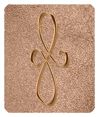 DF35-601-CP-SH-BZ Copper Scroll Shimmer Bronze